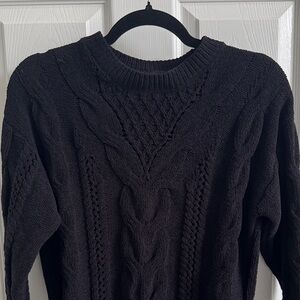Vici - Cable Knit Crewneck Sweater